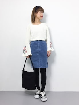 saya☺︎さん（レディース・149cm）の冬コーディネート