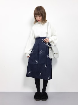 saya☺︎さん（レディース・149cm）の冬コーディネート