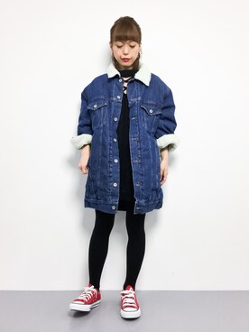 saya☺︎さん(レディース・149cm)の冬コーディネート