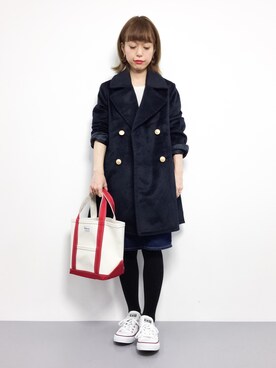 saya☺︎さん（レディース・149cm）の冬コーディネート