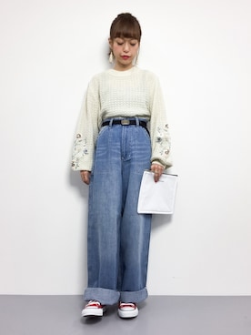 saya☺︎さん(レディース・149cm)の冬コーディネート