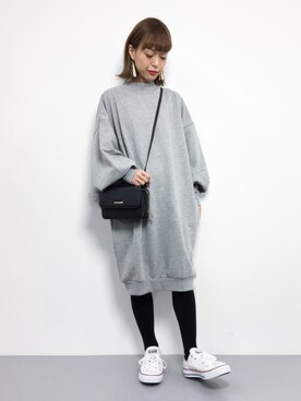 saya☺︎さん（レディース・149cm）の冬コーディネート