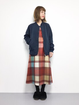 saya☺︎さん（レディース・149cm）の冬コーディネート