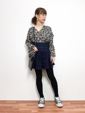 saya☺︎さん（レディース・149cm）の冬コーディネート