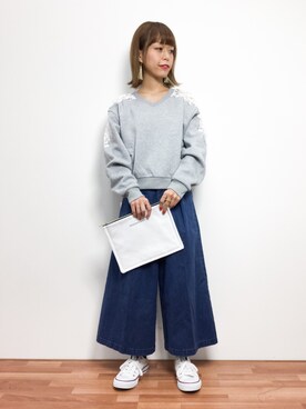 saya☺︎さん（レディース・149cm）の冬コーディネート
