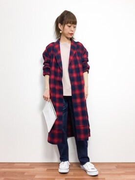 saya☺︎さん（レディース・149cm）の冬コーディネート