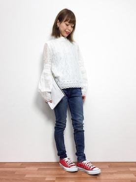 saya☺︎さん（レディース・149cm）の冬コーディネート