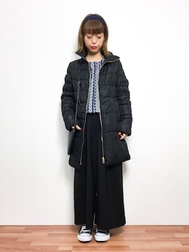 中綿コートを使った人気ファッションコーディネート Wear