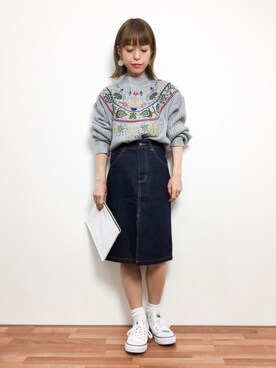 saya☺︎さん(レディース・149cm)の冬コーディネート