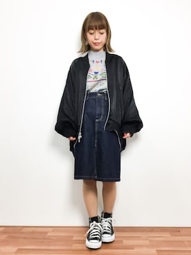 saya☺︎さん（レディース・149cm）の冬コーディネート