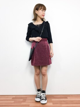 saya☺︎さん(レディース・149cm)の冬コーディネート