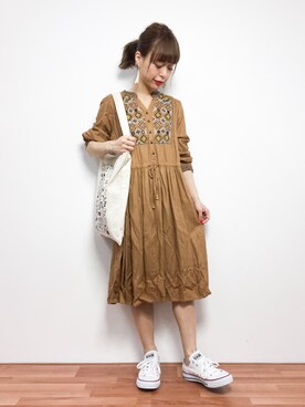 「AIC.（エーアイシー）のアイテム」を使った、saya☺︎さん（レディース・149cm）の冬コーディネート