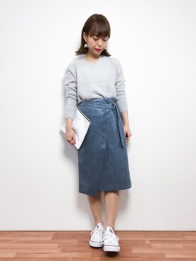 「Te chichi TERRASSE（テチチテラス）のアイテム」を使った、saya☺︎さん（レディース・149cm）の冬コーディネート
