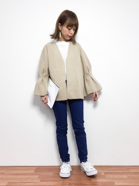 saya☺︎さん（レディース・149cm）の冬コーディネート