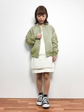 saya☺︎さん（レディース・149cm）の冬コーディネート