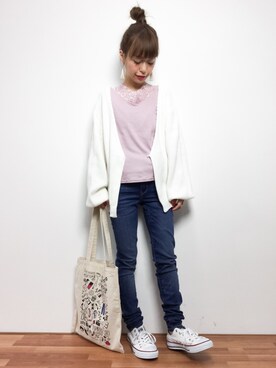 saya☺︎さん（レディース・149cm）の冬コーディネート