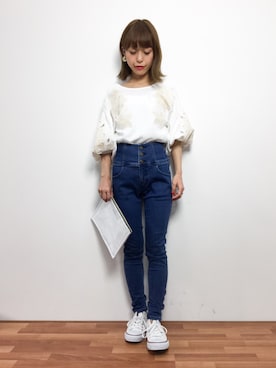 saya☺︎さん（レディース・149cm）の冬コーディネート