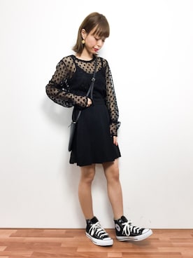 saya☺︎さん（レディース・149cm）の冬コーディネート