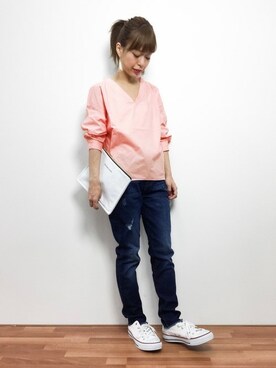 saya☺︎さん（レディース・149cm）の冬コーディネート