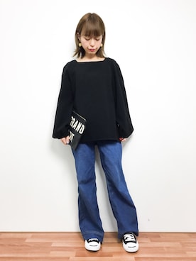 「TATRAS CONCEPT STORE（タトラスコンセプトストア）のアイテム」を使った、saya☺︎さん（レディース・149cm）の冬コーディネート