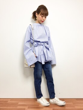 saya☺︎さん（レディース・149cm）の冬コーディネート