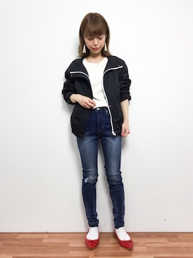 saya☺︎さん（レディース・149cm）の冬コーディネート