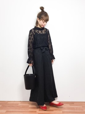 saya☺︎さん（レディース・149cm）の冬コーディネート