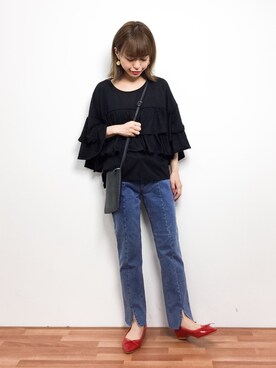 saya☺︎さん（レディース・149cm）の冬コーディネート