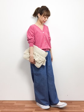 saya☺︎さん（レディース・149cm）の冬コーディネート