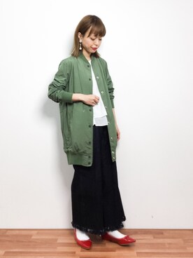 saya☺︎さん（レディース・149cm）の春コーディネート