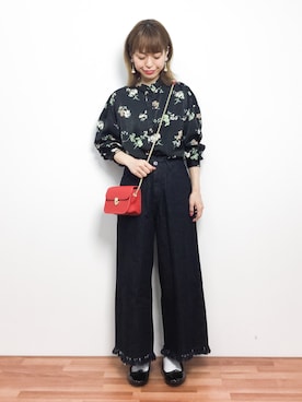 saya☺︎さん（レディース・149cm）の春コーディネート