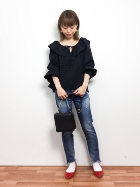 saya☺︎さん(レディース・149cm)の春コーディネート