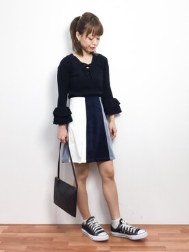 saya☺︎さん（レディース・149cm）の春コーディネート