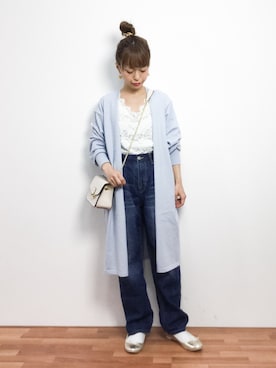 saya☺︎さん（レディース・149cm）の春コーディネート