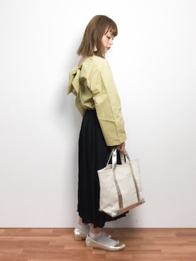 saya☺︎さん（レディース・149cm）の春コーディネート