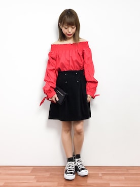 saya☺︎さん（レディース・149cm）の春コーディネート