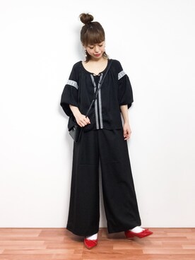 saya☺︎さん（レディース・149cm）の春コーディネート