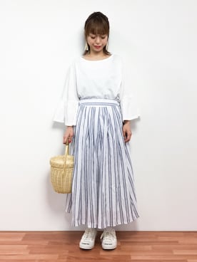 saya☺︎さん（レディース・149cm）の春コーディネート