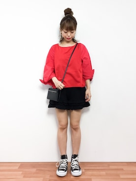 saya☺︎さん（レディース・149cm）の春コーディネート