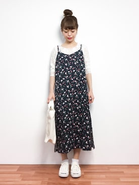 saya☺︎さん（レディース・149cm）の春コーディネート