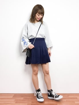 saya☺︎さん（レディース・149cm）の春コーディネート