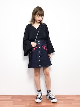 saya☺︎さん(レディース・149cm)の春コーディネート