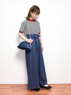 saya☺︎さん（レディース・149cm）の春コーディネート