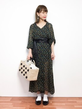 saya☺︎さん（レディース・149cm）の春コーディネート