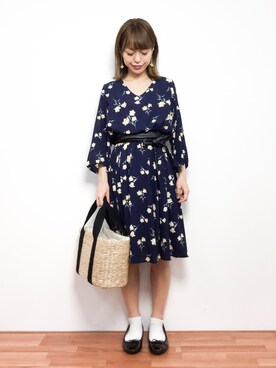 saya☺︎さん(レディース・149cm)の春コーディネート