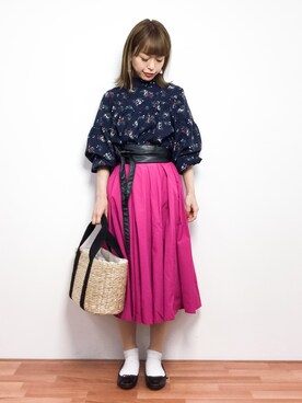 saya☺︎さん（レディース・149cm）の春コーディネート