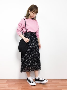 saya☺︎さん（レディース・149cm）の春コーディネート