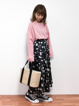 saya☺︎さん（レディース・149cm）の春コーディネート