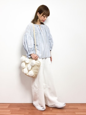 saya☺︎さん（レディース・149cm）の春コーディネート