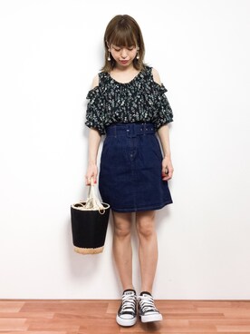 saya☺︎さん(レディース・149cm)の春コーディネート